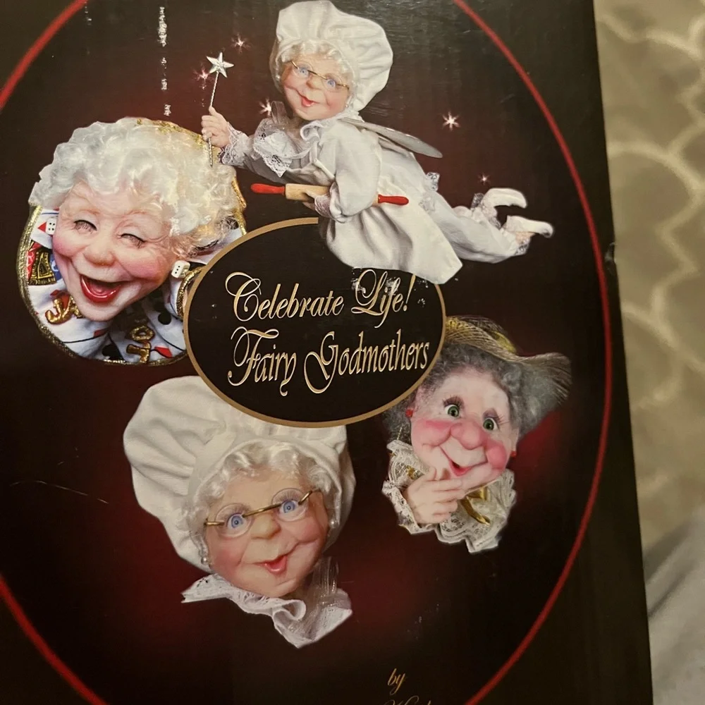 Kurt Adler, The Many Faces of Jaqueline Kent, Recipe for Life kitchen figurine